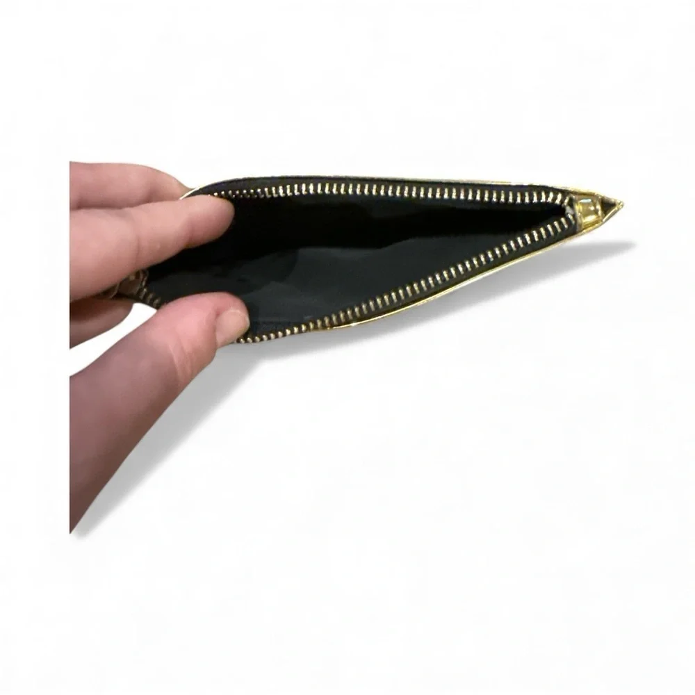 NARS Gold Metallic Lip-Embossed Clutch